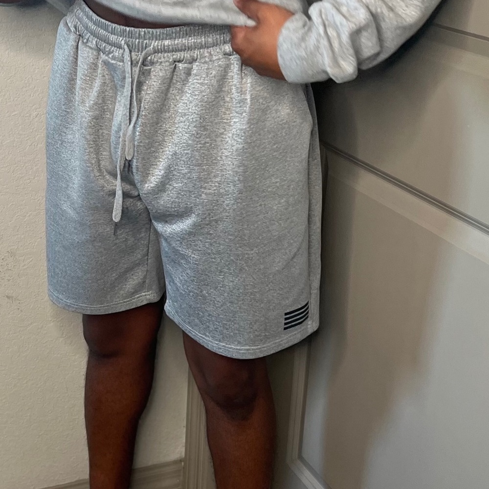 Mens Grey Shorts
